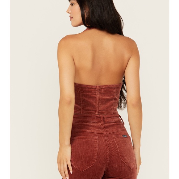 ROLLA'S Rust Crop Vest - Picture 4 of 6